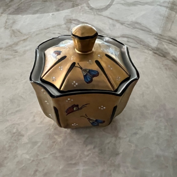 Hand Painted Rochard Limoges France 7 piece Coffee/ESPRESSO Set - Picture 11 of 16